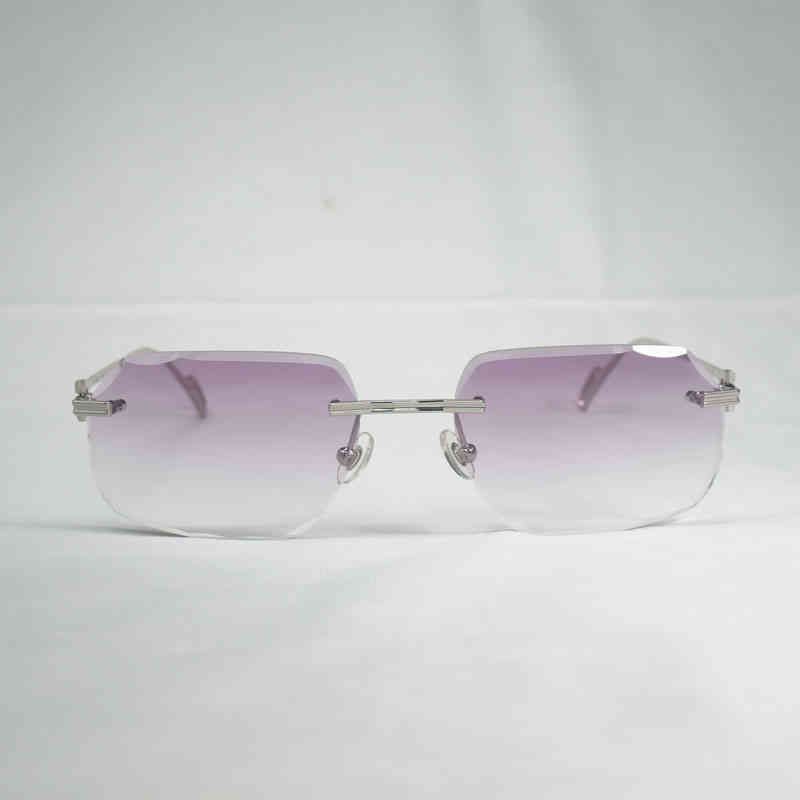 Silver Frame Purple