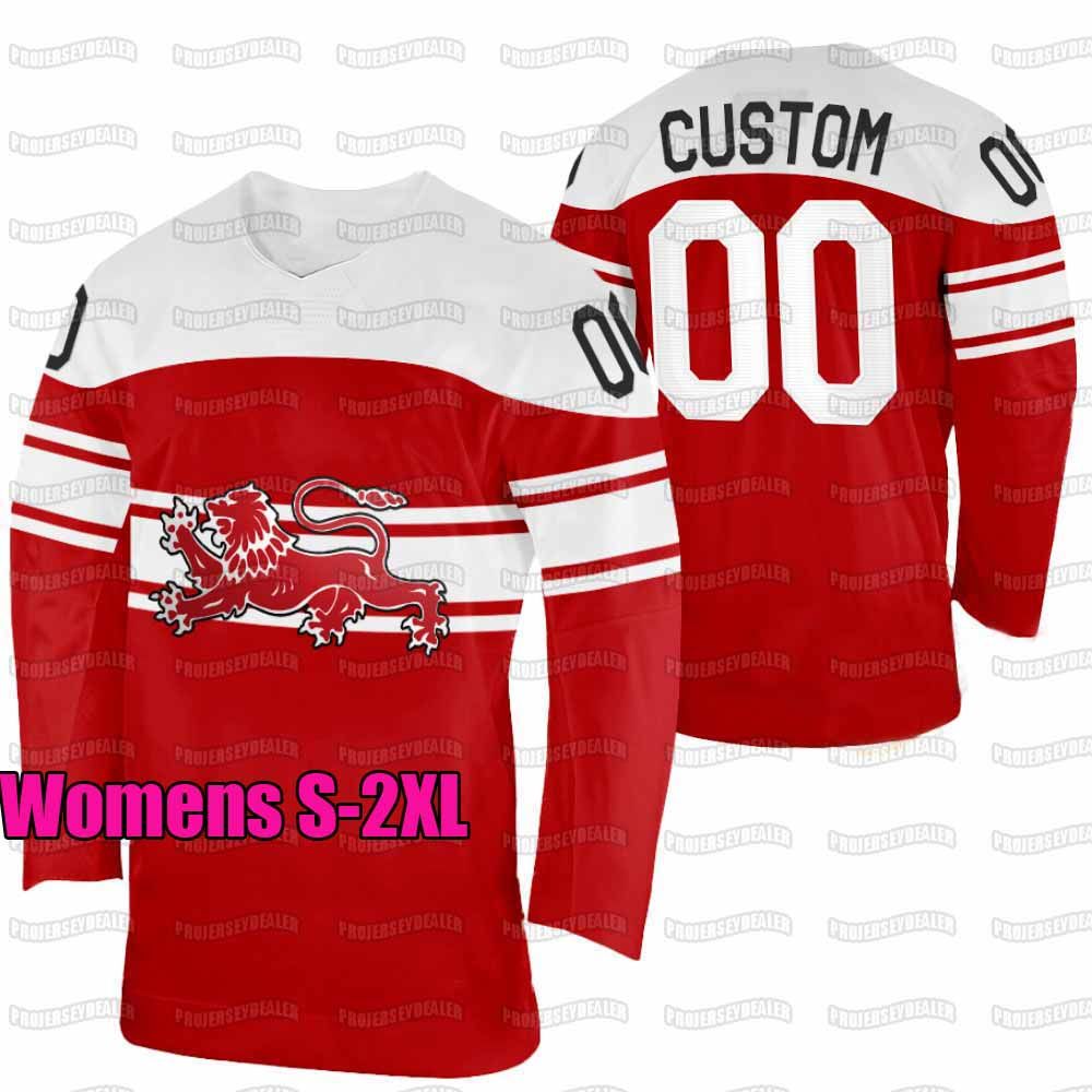 Red Womens S-2x