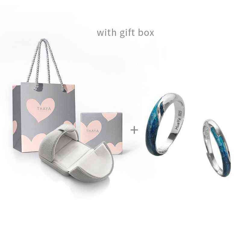 Blue Ring-Geschenkbox