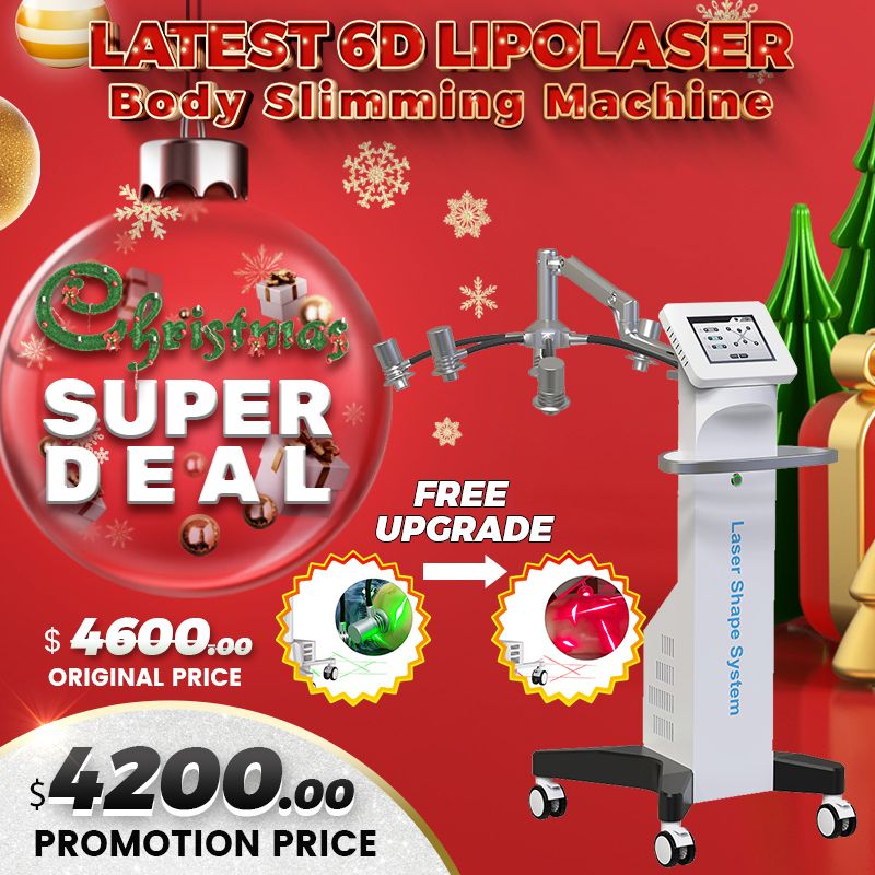 Zerona 6D Laser Lipo Laser Fat Removal Machine Weight Loss Slimming