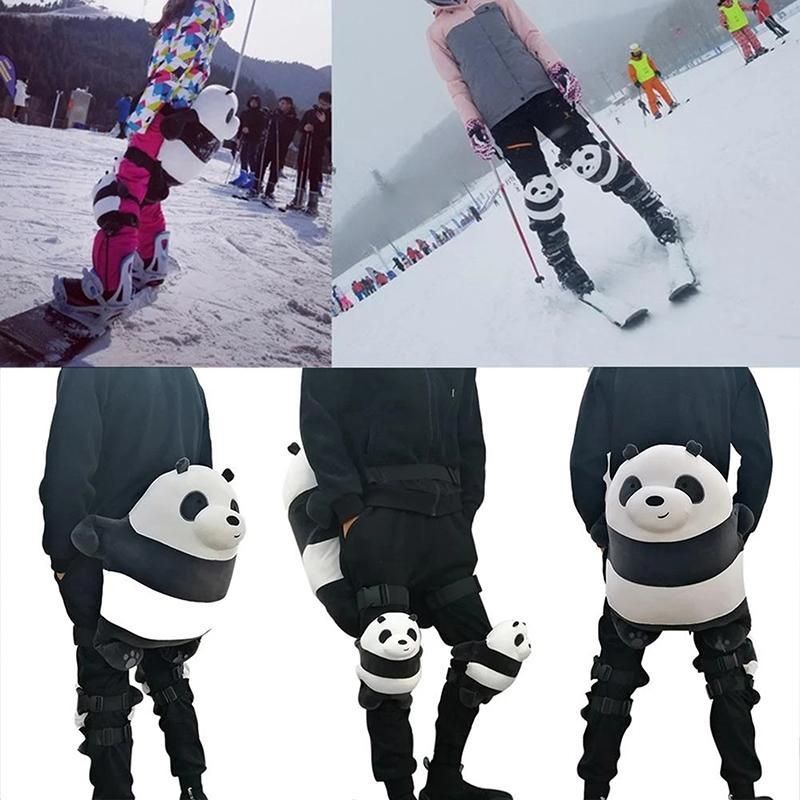 Outdoor Kid Boy Sports Tactical Knee Elbow Protective Pads Skating Skiing Gear 