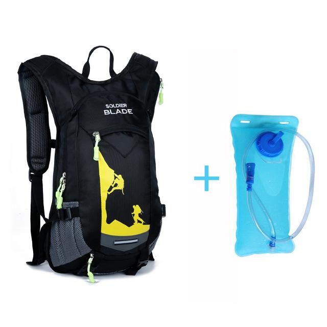 Black 2L water bag