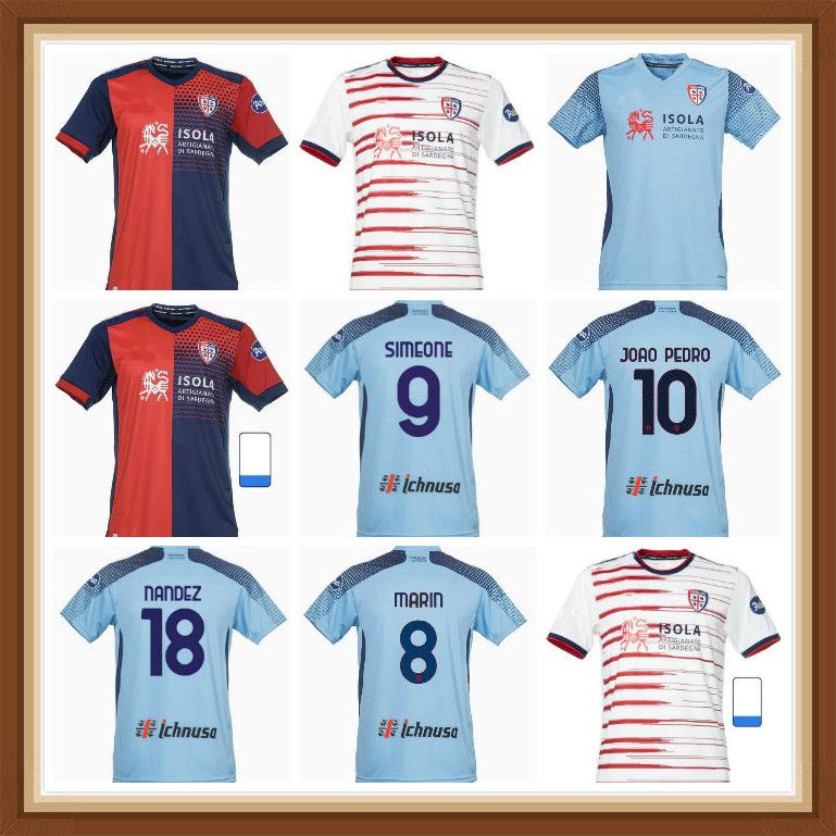 Acquista 21 22 Cagliari Calcio Calcio Maglie Da Calcio A Casa Terzo 2021  2022 Godin Joao Pedro Nandez Nainggolan Marin Simseone Sottil Oliva  Pavoletti Maglie Da Calcio Camicia A 27,09 € Dal Aeebbbkjbags |  It.DHgate.Com