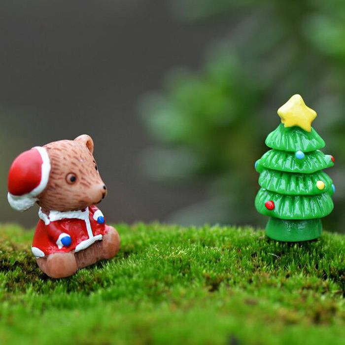 Red Bear And Tree