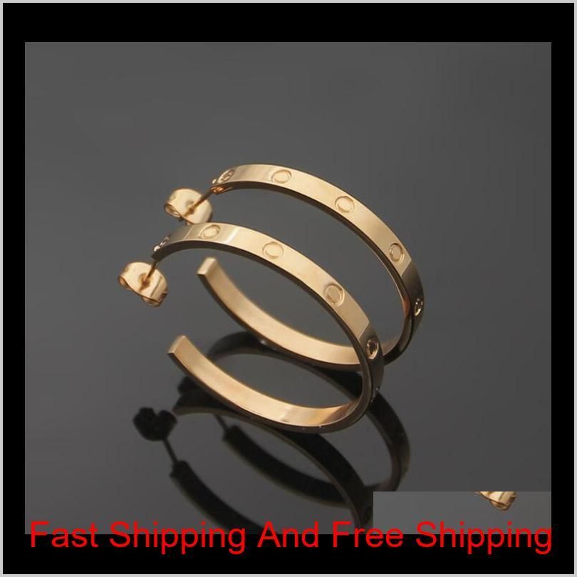 Exagerado Europeo 316L Inoxidable Oro Rosa Letra Grande Letra Pendientes Cuelga Lwedding Amor Joyería Para R Yenpx De 1,4 € | DHgate