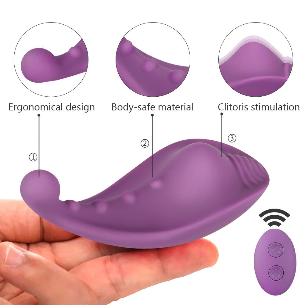 ₩104,759에서 10 모드 진동 팬티 원격 제어 질 Clit 자극 착용 식 나비 진동기 여성용 에로 성인 섹스 토이 | DHgate