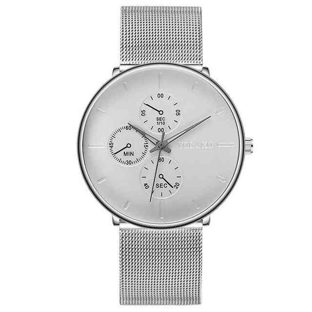 Mesh Silver White