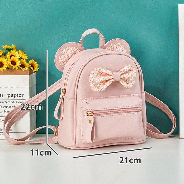 Girls Mini Backpack Purse Cute Bow School Bags For Baby Kawaii School Kids Backpacks  Bag From Himalayasstore, $9.72