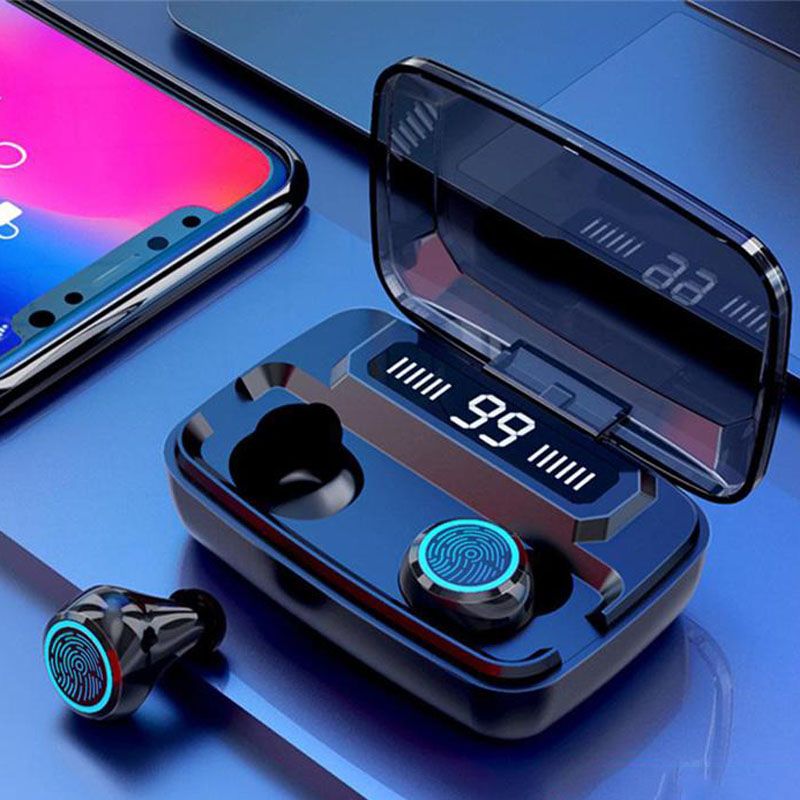 M11 TWS Wireless Headphone Bluetooth Earphones Waterproof Earpieces Sport Earbuds For Huawei Iphone OPPO Xiaomi Sports Headset