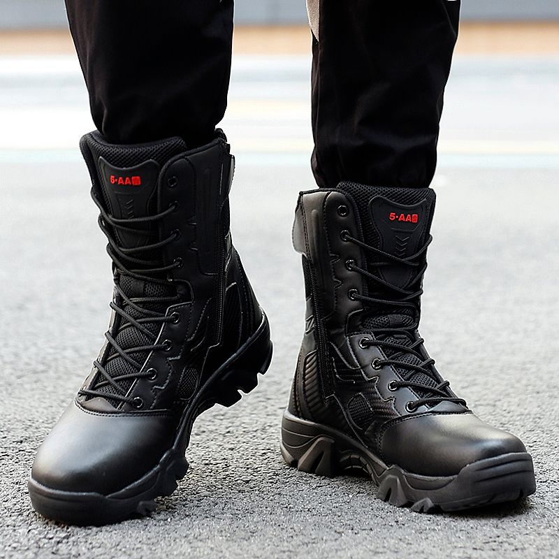 Tactical Military Boots Mens Casual Shoes SWAT Army Boot Motorcycle Ankle Boots Black Botas Militares Hombre From Onlinemall018u, $46.99 | DHgate.Com
