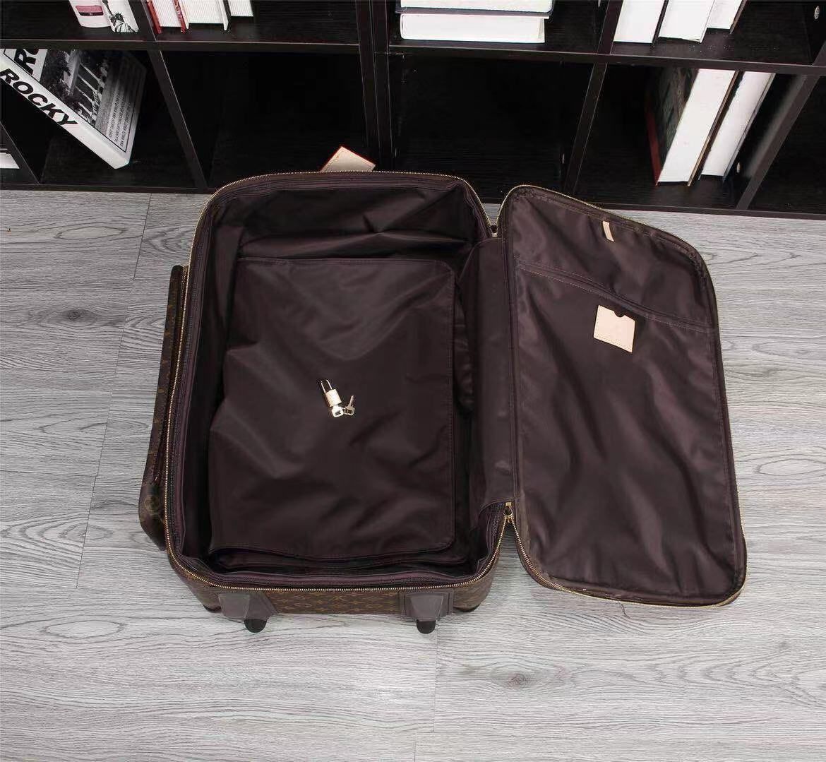 Louis Vuitton Suitcase Trolley Luggages Rolling Luggage Trunk Bag Well  Known Top Luxury Brand Suitcases Unisex Original Quality Spinner Wheel  Duffel Cases From Kcxeshose, $676.55