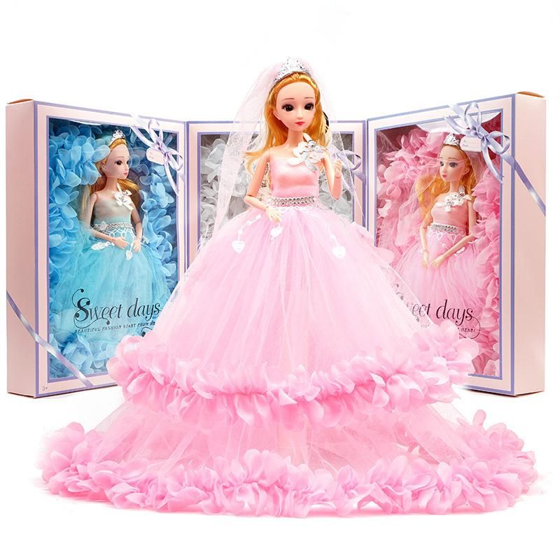 Arena sympathie Pikken 40cm Wedding Dress Barbie Doll Princess Evening Party Clothes Wears Long  Dress Outfit Set Accessories Kids Dolls Toy Best Gift For Girl From Hy_cos,  $12.6 | DHgate.Com