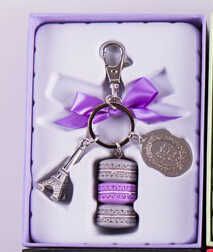 Purple Silver Key