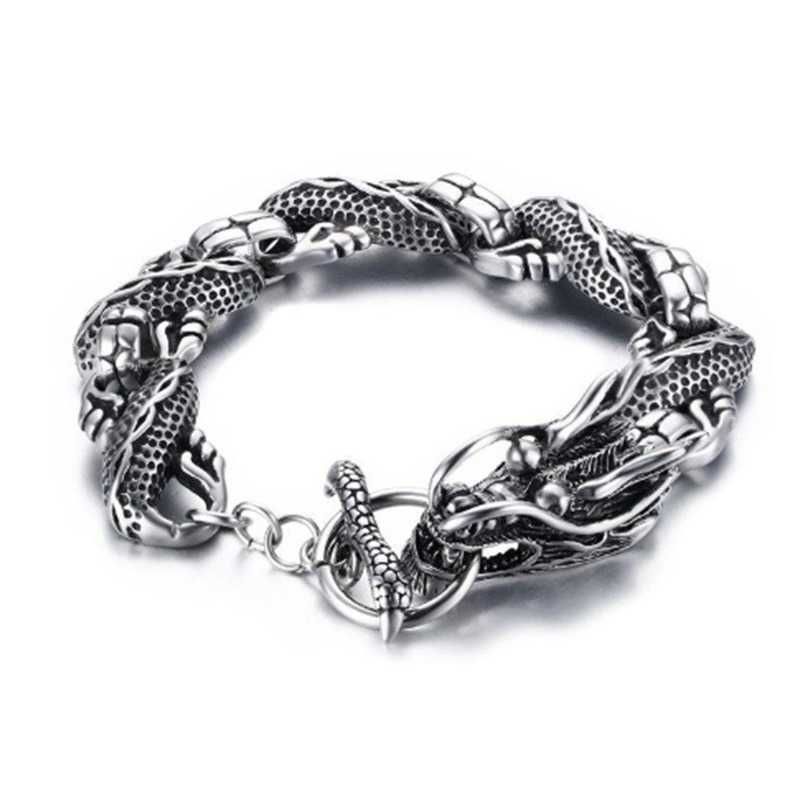 Bracelet de tête de dragon