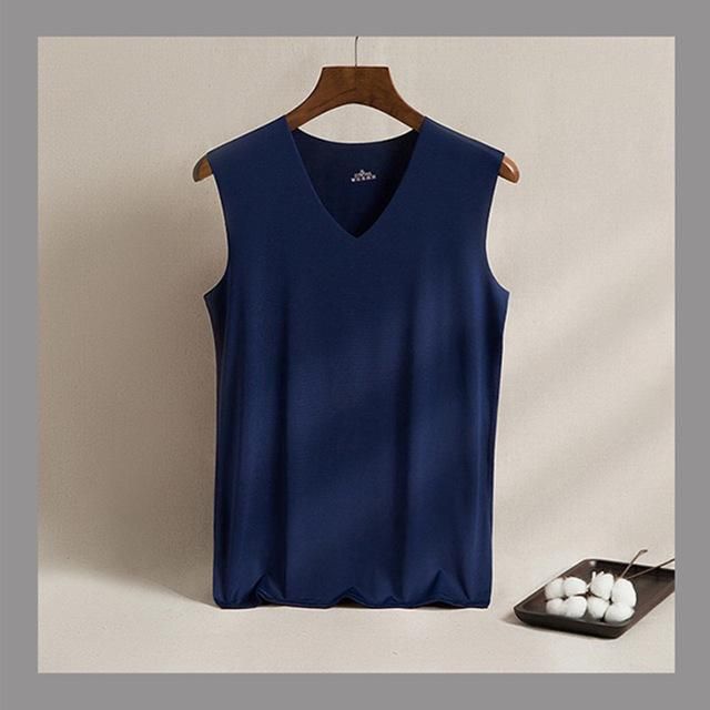 V Neck Navy