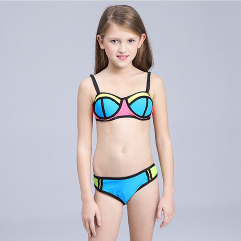 Girls Bikini Niños De Baño Traje De Baño Traje De Baño Adolescentes 3 12 Años Niños Dos Piezas De Trajes Baño De 4,71 € | DHgate