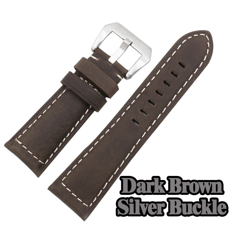 22mm D-Brown-Silverbuckle.