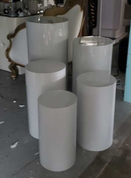 5pcs White