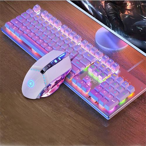 Keyboardmouse branco