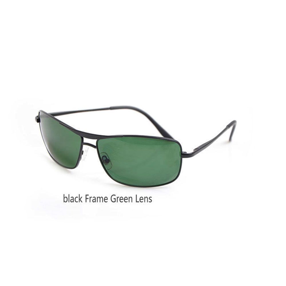 8013 black frame green lens