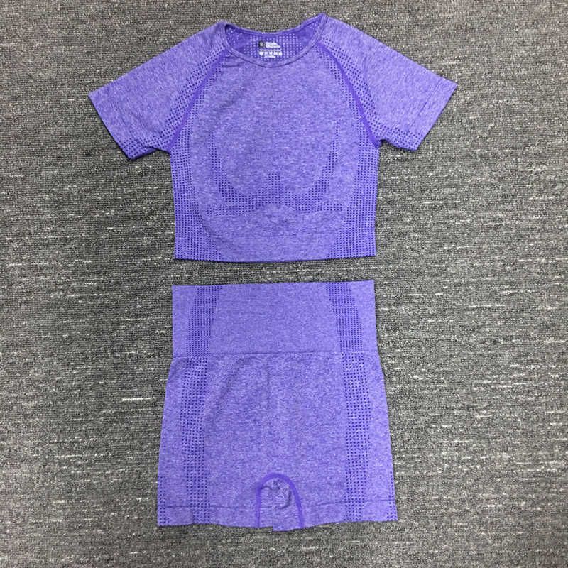 Purple Shirt Short