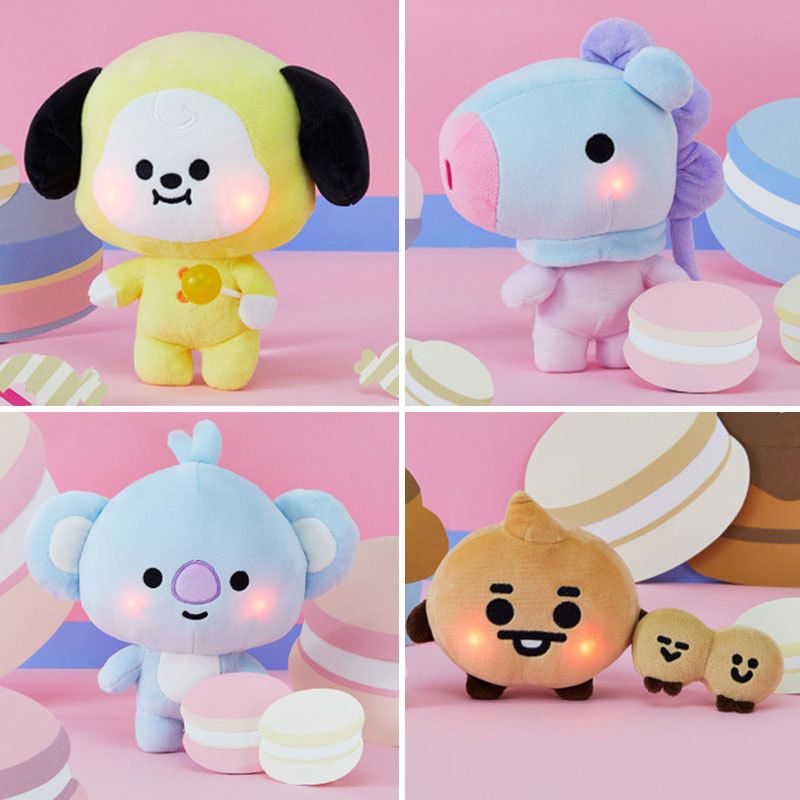 K-pop plush toys glowing cartoon Children toy kawaii animal dog rabbit rabbit koala plush doll K-pop plush toys glowing cartoon Children toy kawaii animal dog rabbit rabbit koala plush doll