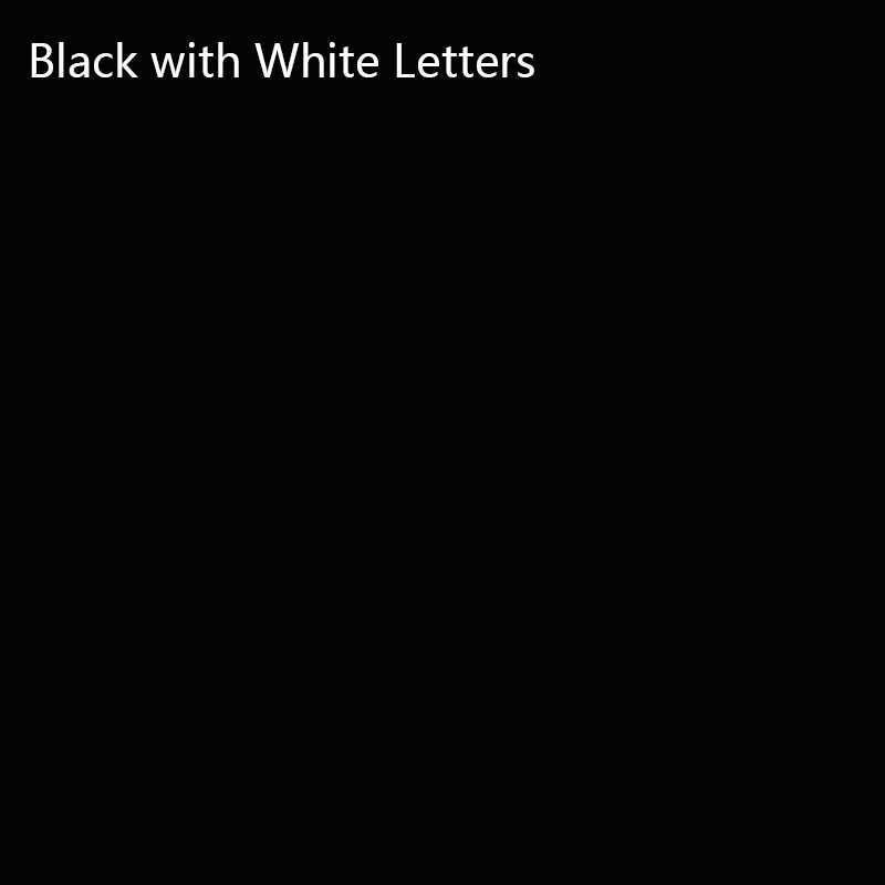 SW01 Белые буквы