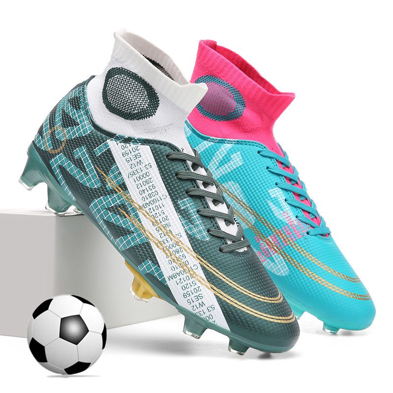 Compra Zapatos De Fútbol 2021 Zapatillas De Deporte Fútbol Picos Largos  Turf Boys Al Aire Libre High Sólo Niños Entrenamiento Deporte 0904 Barato |  Entrega Rápida Y Calidad | Es.Dhgate