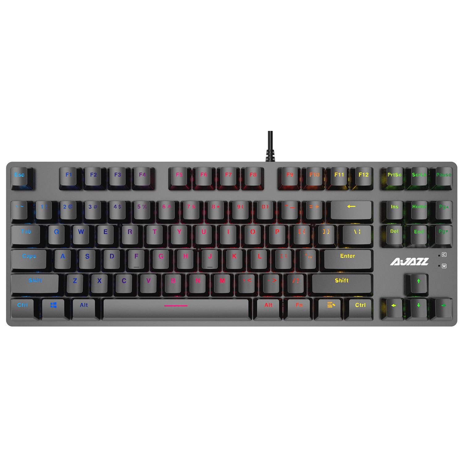 MK61 Clavier - Qwerty - Gaming mécanique Clavier - RVB - Gateron
