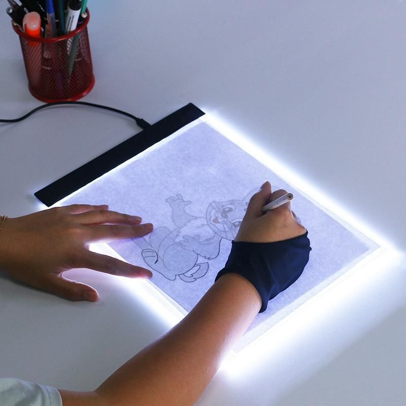 Pintura electrónica A4 Tablero de pintura LED Pintura de graffiti Jugu Pintura electrónica A4 Tablero de pintura LED Pintura de graffiti Jugu