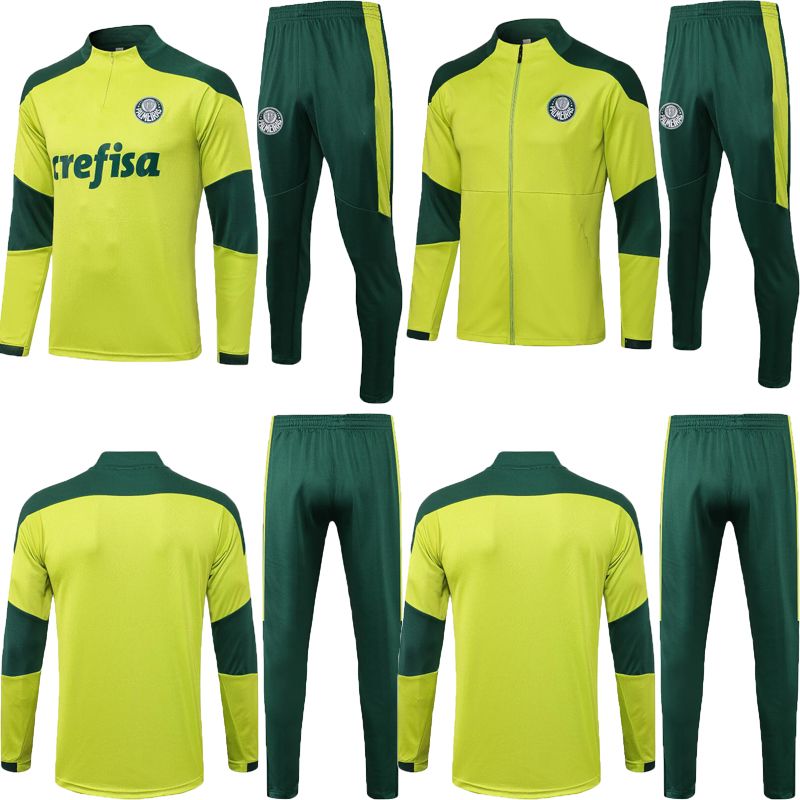 Acquista 21 21 22 Palmeiras Green Soccer Jersey Green Dudu G.Jesus B. Henrique Alecsandro 2021 2022 Adult Man Jacket Training Suit Set Camicia Da ...