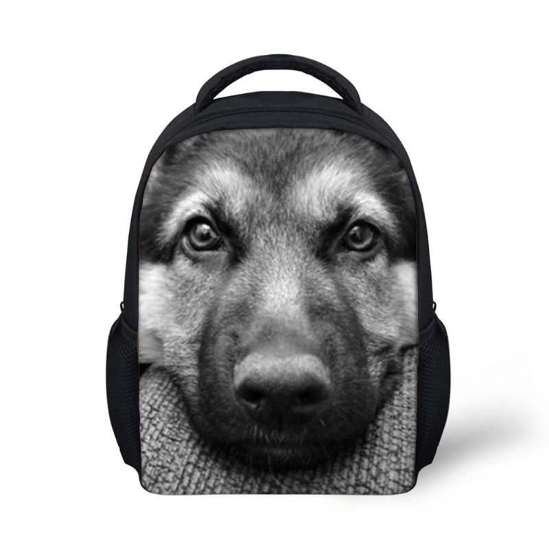 GIVE ME BAG Generic Cool Wolf Pattern School Bags Cool Backpacks for Youth 