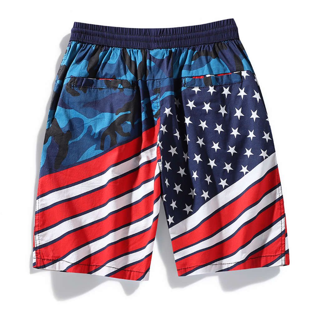 Compra Bandera Americana Pantalones Cortos De Moda De Hombre De Moda Para  Hombres Calzoncillos Sueltos Para Jóvenes Ocio Casa Pantalones De Playa  Tendencia Barato | Entrega Rápida Y Calidad | Es.Dhgate