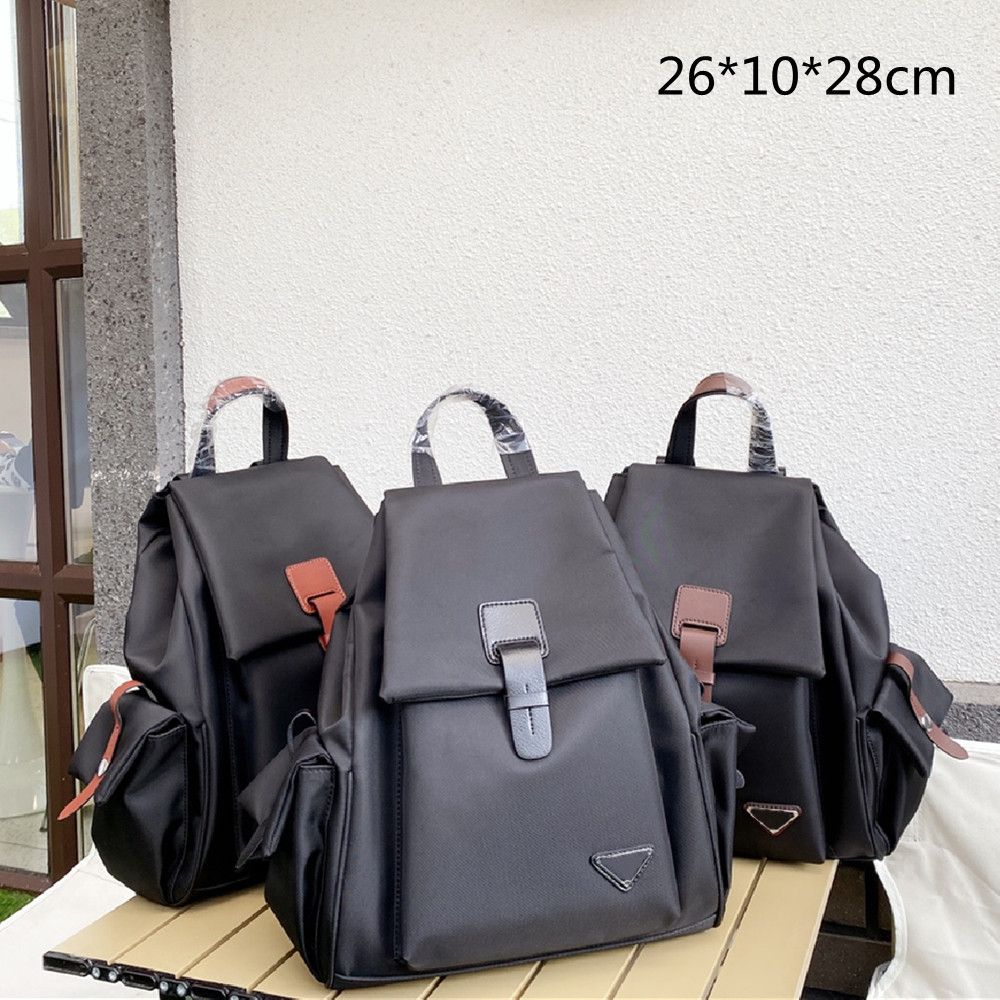 Compra Diseñador De Moda Bolsas Escolares De Hombres Mochilas Medianas  Triángulo Mujeres Back Pack De La Escuela Bolsas De La Escuela De Los  Estudiantes Paquetes De Viaje Al Aire Libre Top De