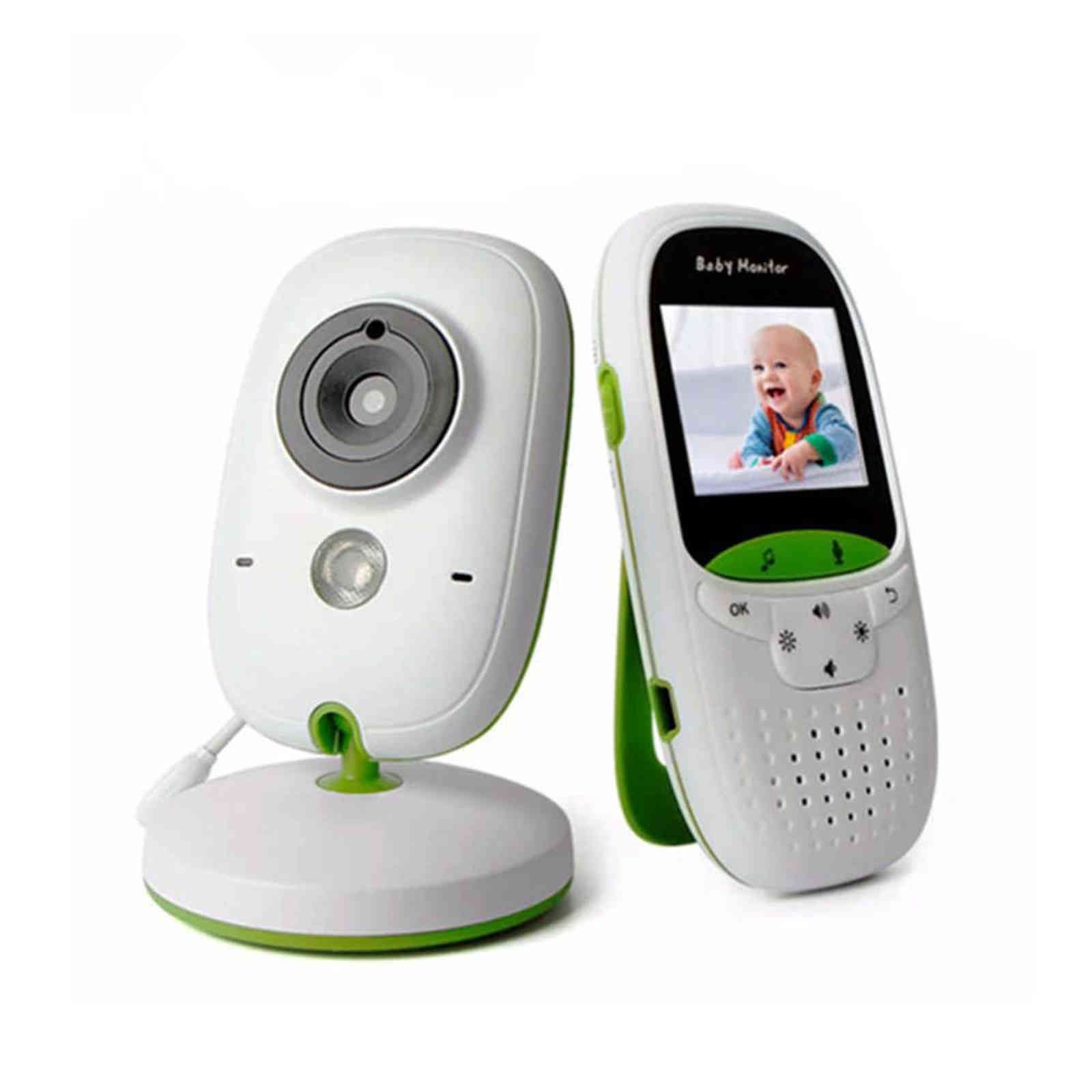 2.4Ghz Wireless 2.0" Baby Monitor Video Camera Temperature Intercom Night Vision 
