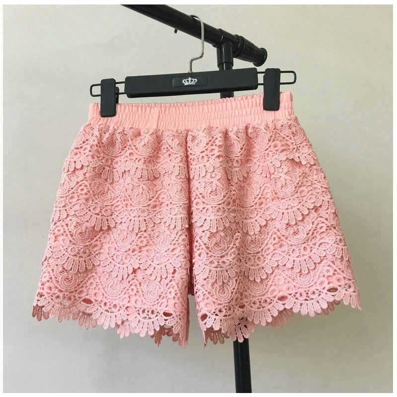 shorts rosa