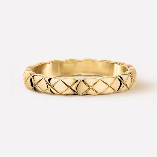 Gold 4mm Einfacher Ring