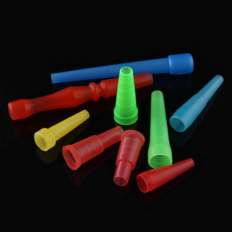 Red Resin Hookah Mouthpieces For Personal Hygiene Mouth Tips