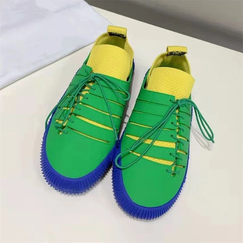 Acheter Automne Nouveau Plat Casual Chaussures Casse Pieds Femmes  Patchworks Creux Moche Mocassins À Lacets En Caoutchouc Chaussure Chaussure  Femme Baskets Femme De 78,92 € Du Bellea | Fr.DHgate.Com