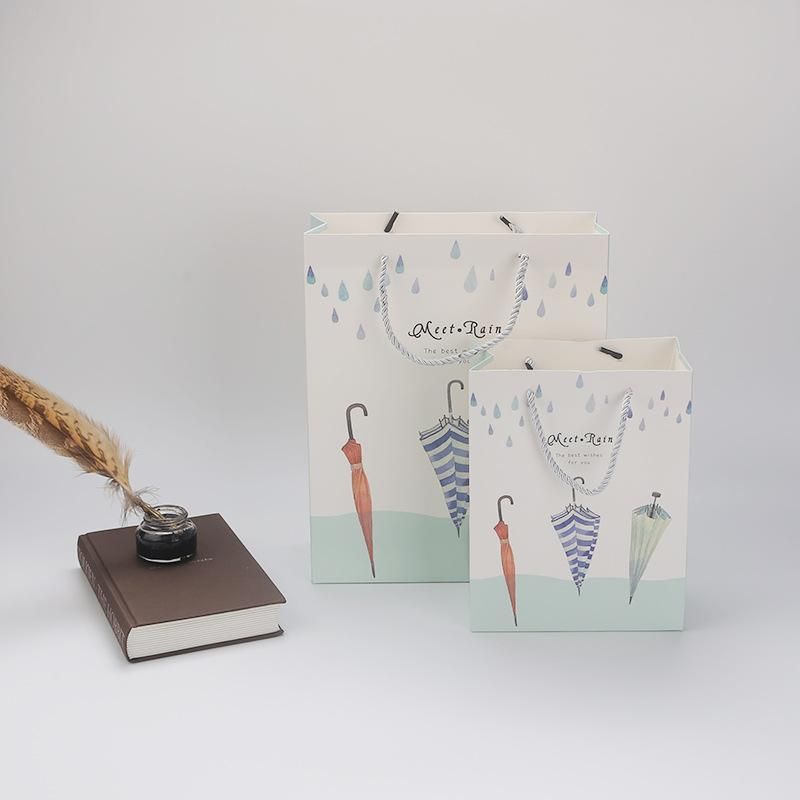 regalo 12 Bolsas de papel creativas Joyas Ropa para niños Compras Packaging Cosmetics