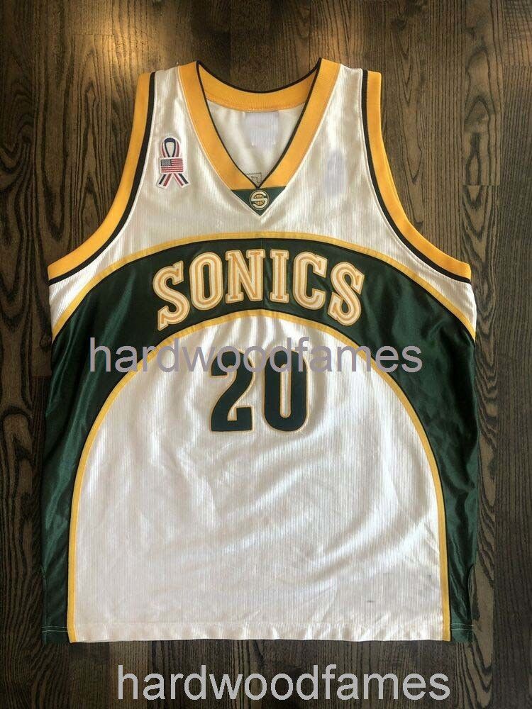 Compre Cosido Custom Gary Payton # 20 Jersey 9/11 Patch Men Mujeres Mujeres  Jerseys De Baloncesto XS 6XL A 18,56 € Del Hardwoodfames | Es.Dhgate.Com