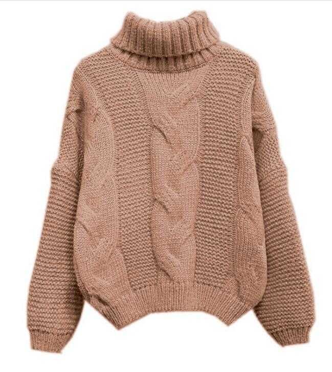 카키 스웨터