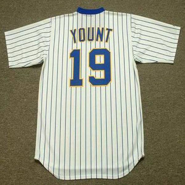 19 Robin Yount 1984 White