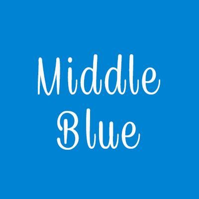 middle blue 57x32cm