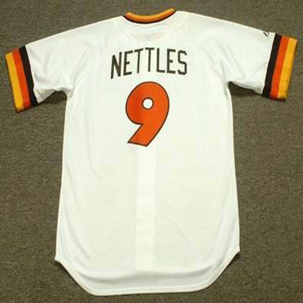 9 Graig Nettles 1984 White