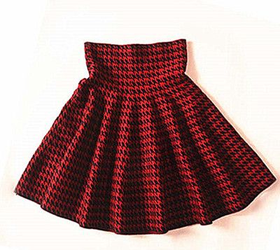 Houndstooth Red