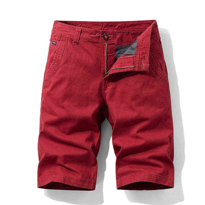 Compra Pantalones Cortos De Carga Rojos Hombres Algodón Bermudita Masculino  Nuevo 2021 Verano Hombre Haggy Military Military Pantalones Pantalones  Cortos Tácticos Baratos G1209 Barato | Entrega Rápida Y Calidad | Es.Dhgate