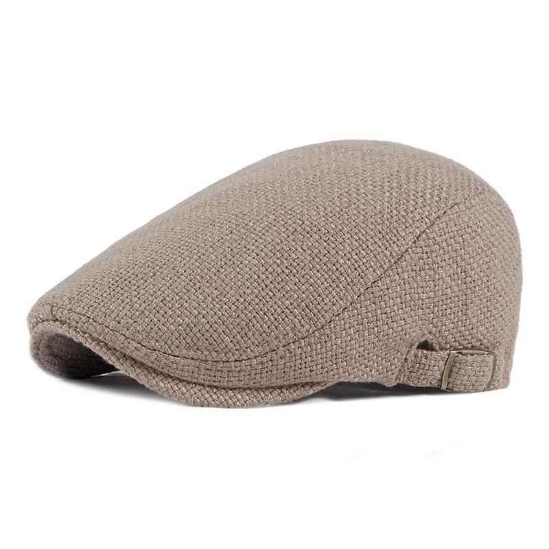 gorra plana de alta c Gorro de boina de algodón para hombre y mujer gorra plana de alta c Gorro de boina de algodón para hombre y mujer
