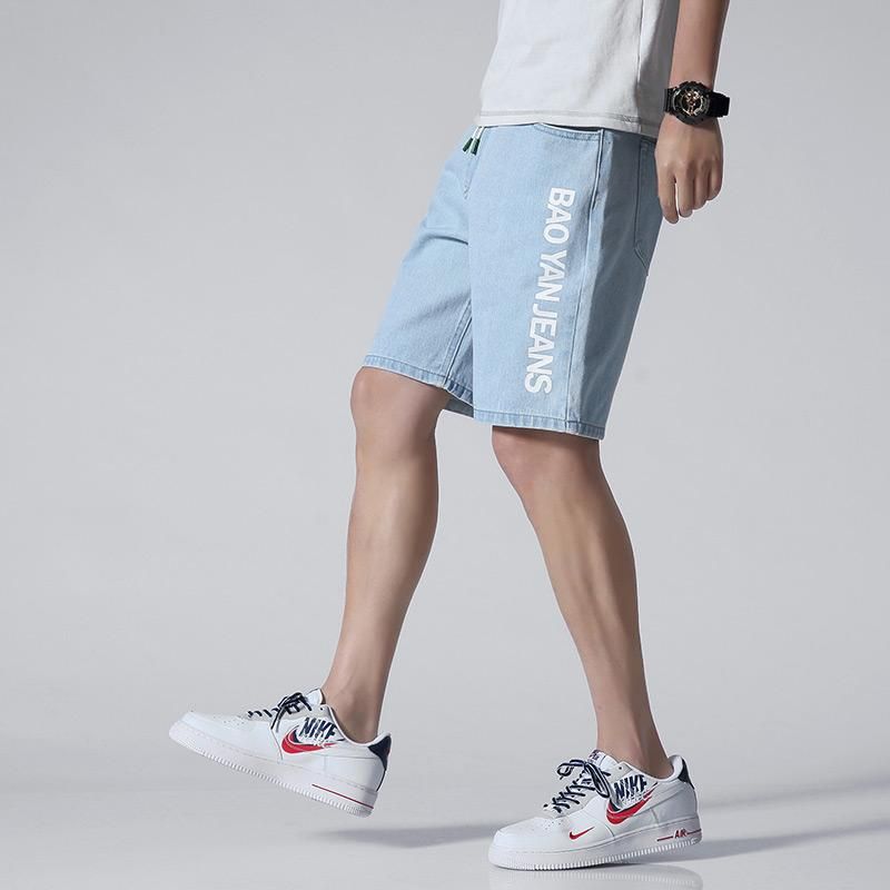 Compra Pantalones Cortos Para Hombres Para Hombre De Verano, Deporte, Jean,  Algodón, Sudor, Cuidado De Algodón, PANTES CORTE, Joggers, Joggers,  Joggers, Ropa De Chándal, Ropa De Vestir Barato | Entrega Rápida Y