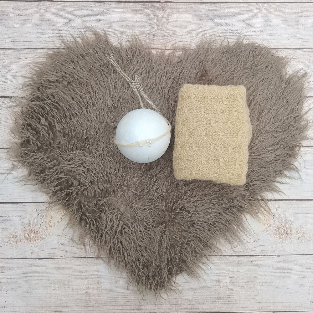 3pcs coeur chameau